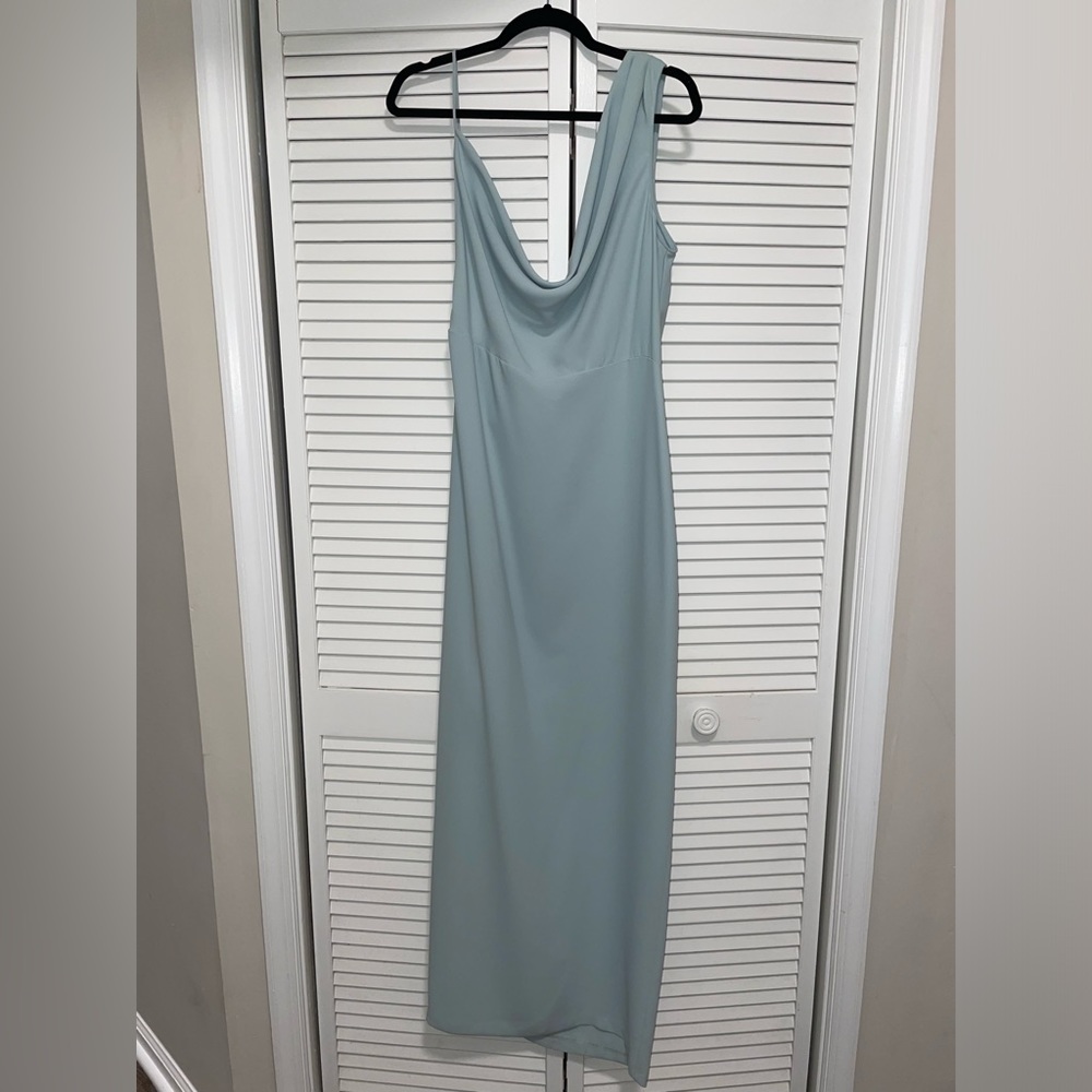 X Revolve Arial Gown in Thyme